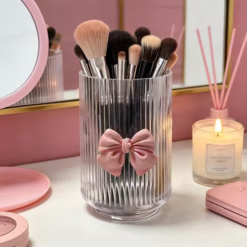 (Bowknot) Transparent Acrylic High Appearance V Makeup